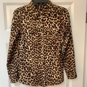TRENDING ANIMAL PRINT!! BCBG MAXAZRIA BLOUSE
